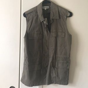Madewell Sleeveless Army Jacket